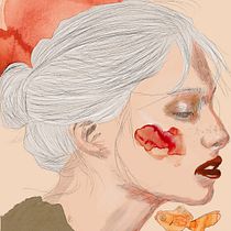 Mi Proyecto del curso: Retrato ilustrado con Procreate. Ilustração tradicional projeto de mzaera92 - 07.03.2021