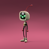 My project in Introduction to 3D Design and Modeling with Blender course. Een project van 3D-karakterontwerp van Egor Sazanov - 08.03.2021