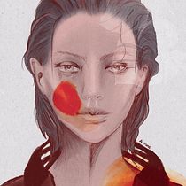 Mi Proyecto del curso: Retrato ilustrado con Procreate. Ilustração tradicional projeto de Vanessa Aldaz - 07.03.2021