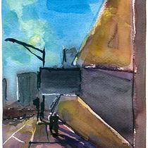 My project in Urban Landscapes in Watercolor course Ein Projekt aus dem Bereich Aquarellmalerei von Simon Cygielski - 07.03.2021