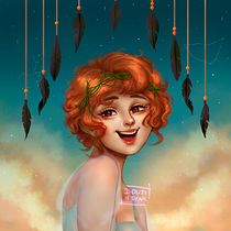 Mi Proyecto del curso: Retratos digitales de fantasía con Photoshop. Traditional illustration project by Anto Navarro Guerrero - 03.08.2021