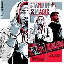 "Stand Up and Magic". Un proyecto de Ilustración tradicional de Paulo Macedo - 10.03.2021