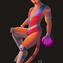 My project in Digital Painting for Characters: Color and Light course. Pintura digital projeto de grinnersandlosers - 08.03.2021