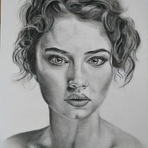 Mi Proyecto del curso: Retrato realista con lápiz de grafito. Traditional illustration, Fine Arts, Sketching, Pencil Drawing, Drawing, Portrait Drawing, Realistic Drawing, Artistic Drawing, and Figure Drawing project by paloma_ochoa_1 - 03.08.2021