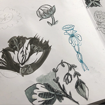 My project in Illustration Techniques to Unlock your Creativity course. Traditional illustration project by Sarah Raymond - 03.09.2021