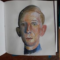 My project in  Watercolor Portrait Sketchbook course. Painting, Watercolor Painting, Portrait Drawing, and Sketchbook project by isha drew - 01.11.2020