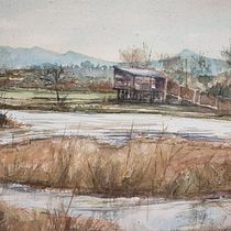 Mi Proyecto del curso:  Paisajes naturales en acuarela salburua. Projekt z dziedziny Malowanie akwarelą użytkownika juliorbarrantes - 19.03.2021