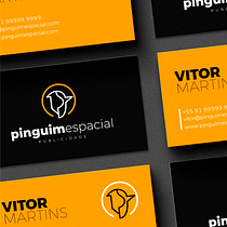 Pinguim Espacial: Meu Projeto do Curso. Design, Br, ing, Identit, Graphic Design, and Logo Design project by Vitor Martins - 02.23.2023