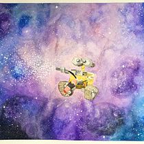 WALL-E. Un progetto di Pittura ad acquerello di MockingjayRebe - 09.03.2021
