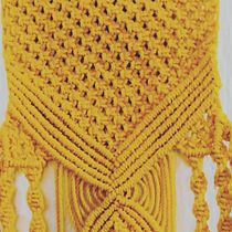 Mi Proyecto del curso: Técnicas de macramé circular. Een project van Macramé van ALBA TERAN PATARROYO - 10.03.2021