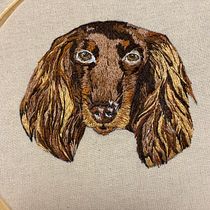 Mi Proyecto del curso: Needle painting para principiantes. Embroider project by Yasmin Fontes - 03.11.2021