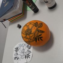 Meu projeto do curso: Tatuagem para principiantes. Tattoo Design project by marinesoliveira11 - 12.06.2021