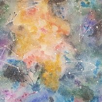 My project in Modern Watercolor Techniques course. Un progetto di Pittura ad acquerello di vonnee11 - 10.03.2021