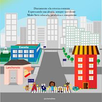 Meu projeto do curso: Livro Infantil Encontros Vocálicos. Children's Illustration project by Cris Malires - 03.11.2021