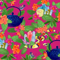 My project in Textile Prints with Digital Techniques course. Colagem, Pintura digital, Ilustração tradicional, e Pattern Design projeto de lindaaristizabal - 22.02.2021