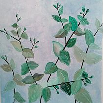 Meu projeto do curso: Técnicas de aquarela negativa para ilustração botânica Ein Projekt aus dem Bereich Aquarellmalerei von Márcia Vieira - 11.03.2021