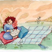 My project in Children's Illustration with Watercolor course. Pintura em aquarela projeto de manon_borowicz - 11.03.2021