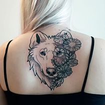 My project in Tattoo for Beginners course. Traditional illustration, and Tattoo Design project by Marcus Rubin - 03.02.2021