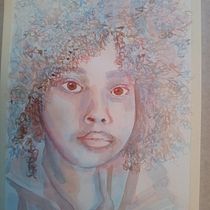 My project in Artistic Portrait with Watercolors course. Watercolor Painting project by huttonfamily114 - 03.11.2021
