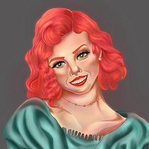 Mi Proyecto del curso: Retrato de personajes femeninos con Procreate. Traditional illustration, Digital Illustration, and Digital Drawing project by Irasema Ortiz - 03.10.2021