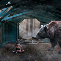 My project in Secrets of Photomontage and Creative Retouching course. Photomontage project by Tehuan Melo - 03.12.2021