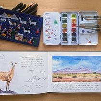 Mi Proyecto del curso: Cuaderno de viaje en acuarela. Naturalistic Illustration, and Watercolor Painting project by Paula Casado Fraga - 03.12.2021