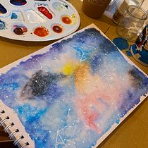 Meu projeto do curso: Técnicas modernas de aquarela. Un progetto di Illustrazione con inchiostro di Ana Dias - 12.03.2021
