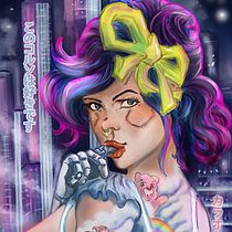 Il mio progetto del corso: Ritratti digitali fantastici con Photoshop: Cinderella in a Cyberpunk world. Digital Drawing project by Luciano Gigante - 03.12.2021