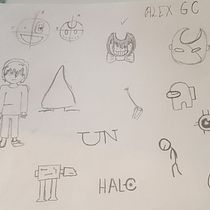 Mi Proyecto del curso: Dibujo y creatividad para pequeños grandes artistas. Drawing, Pencil Drawing, and Artistic Drawing project by Ivan García Carrillo - 03.12.2021