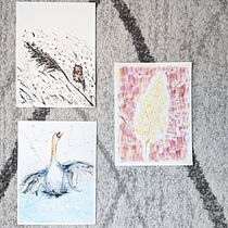My project in Illustrating Nature: A Creative Exploration course. Traditional illustration, and Watercolor Painting project by andrea.ang89 - 03.12.2021