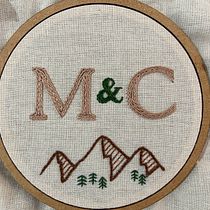 Meu projeto do curso: Técnicas básicas de bordado: pontos, composições e escalas cromáticas. Un projet de Broderie de esther_perovano - 12.03.2021