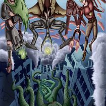 Mi Proyecto del curso: Ilustración digital de fantasía y ciencia ficción. Traditional illustration, and Digital Illustration project by Tomás García - 05.10.2021