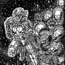 Mi Proyecto del curso: Técnicas de entintado para cómic e ilustración - 08. Traditional illustration, Fine Arts, Painting, Comic & Ink Illustration project by rhdz_media - 05.22.2021