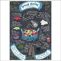 Greek Salad Ein Projekt aus dem Bereich Digitale Illustration, H, Lettering und Traditionelle Illustration von lynkalogirou - 13.03.2021