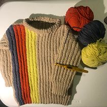 Mi Proyecto del curso: Crochet: crea prendas con una sola aguja. Fashion Design, Fiber Arts, DIY, and Crochet project by María Eugenia Garcia - 03.13.2021