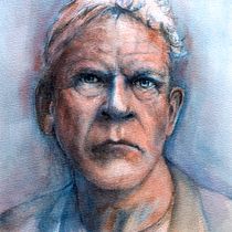 My project in Artistic Portrait with Watercolors course. Watercolor Painting project by Wolfgang Scherzer - 03.13.2021