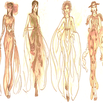 Mi Proyecto del curso: Introducción al diseño de moda: Destello de luz. Un progetto di  di Paulina Guadalupe Carmona Moreno - 17.03.2021
