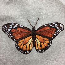 My butterfly . Embroider project by Laura Villamil - 03.13.2021