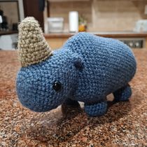 Rhinoceronte. Crochet project by Hermien Pellissier - 03.14.2021