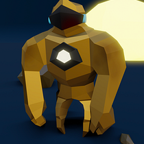 Modelado de personajes low poly para videojuegos  Ein Projekt aus dem Bereich 3D und Design von 3-D-Figuren von Leonel Romero - 13.03.2021