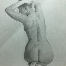 Mi Proyecto del curso: Dibujo de la figura humana en movimiento. Un proyecto de Dibujo a lápiz de Maria Rodriguez - 14.03.2021
