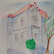 My first attempt with watercolours. Watercolor Painting project by gabinka - 03.14.2021
