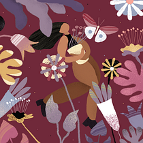 My project in Flat Illustration with Photoshop course. Traditional illustration project by Lior Wenger Betser - 03.14.2021