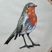 My project in Painting with Thread: Textile Illustration Techniques course. Embroider project by lacey.kerr - 03.14.2021