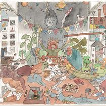 My family's dinner table. Drawing project by timi_gog - 03.14.2021