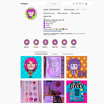 Mi Proyecto del curso: Estrategia de marca en Instagram. Children's Illustration & Instagram project by Natigrams - 03.14.2021