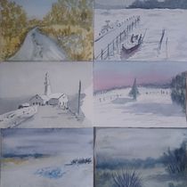 Mi Proyecto del curso:  Paisajes naturales en acuarela. Projekt z dziedziny Trad, c, jna ilustracja i Malowanie akwarelą użytkownika Alejandro Bottini Bulit - 16.03.2021