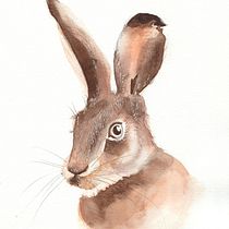 My exercises and project in Experimental Watercolor Techniques for Beginners course. Artistic Drawing, and Watercolor Painting project by Sybile Absolu - 03.14.2021