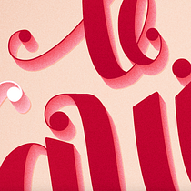 "te quiero": a little love - My project in The Golden Secrets of Lettering course. Digital Lettering, H, Lettering, and Lettering project by ka.esvil - 03.17.2021