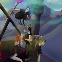 Mi Proyecto del curso: Ilustración digital de fantasía y ciencia ficción. Artistic Drawing project by Alana Galan - 03.14.2021